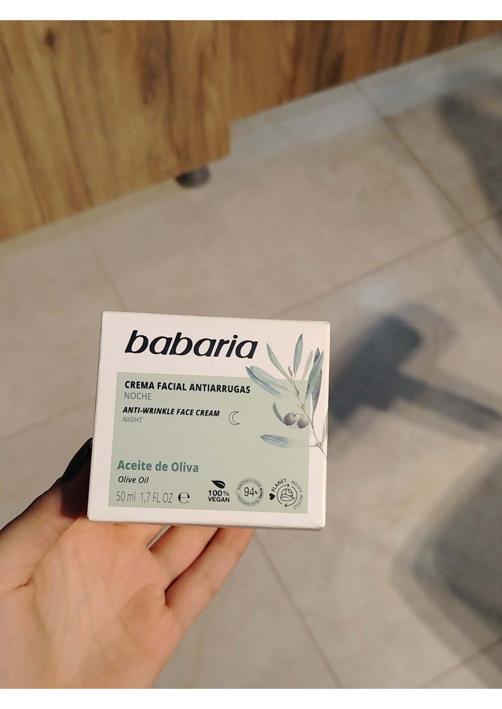 Anti-Wrinkle Face Cream - Night (Olive Oil)